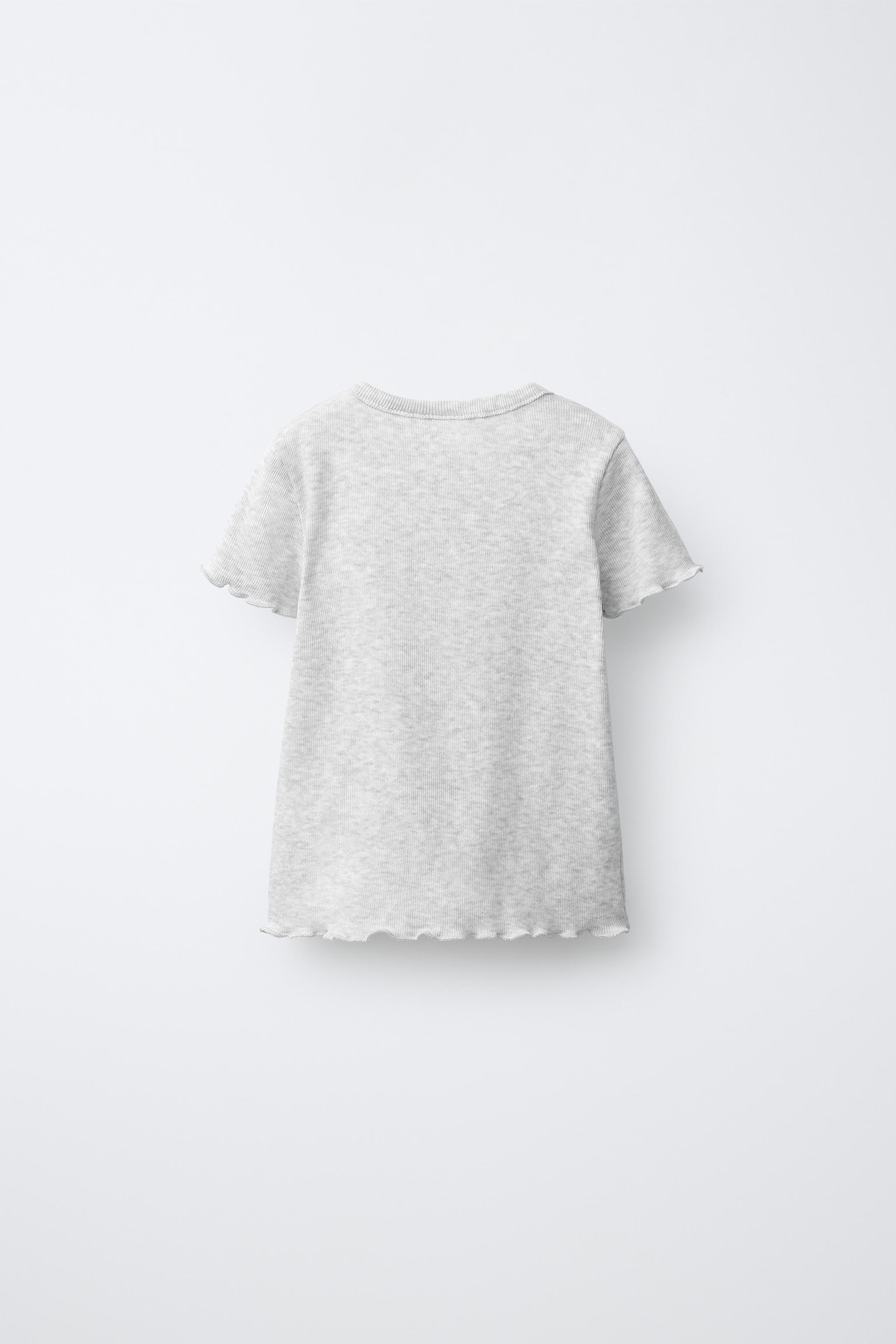 T-SHIRT CÔTELÉ